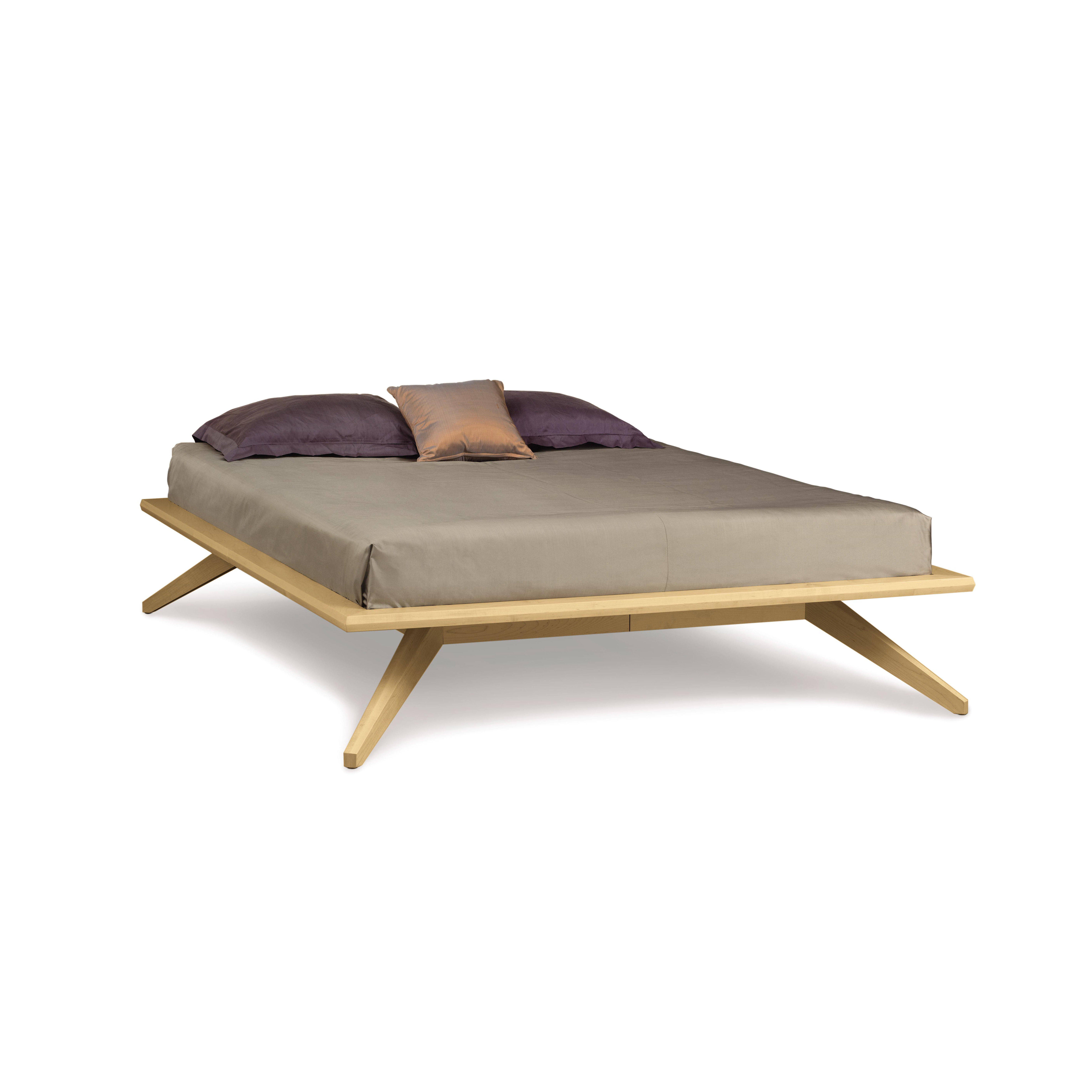 Astrid Maple Platform Bed