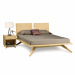 Astrid Maple 2-Panel Bed Frame